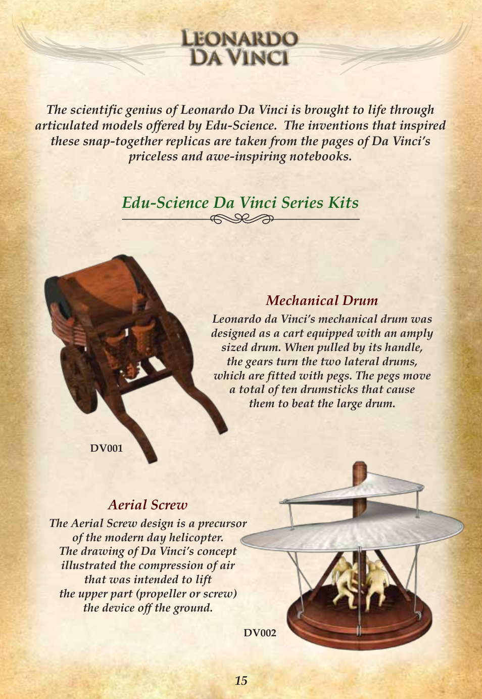 Edu-science da vinci series kits | Elenco Mechanical Butterfly User Manual | Page 17 / 24