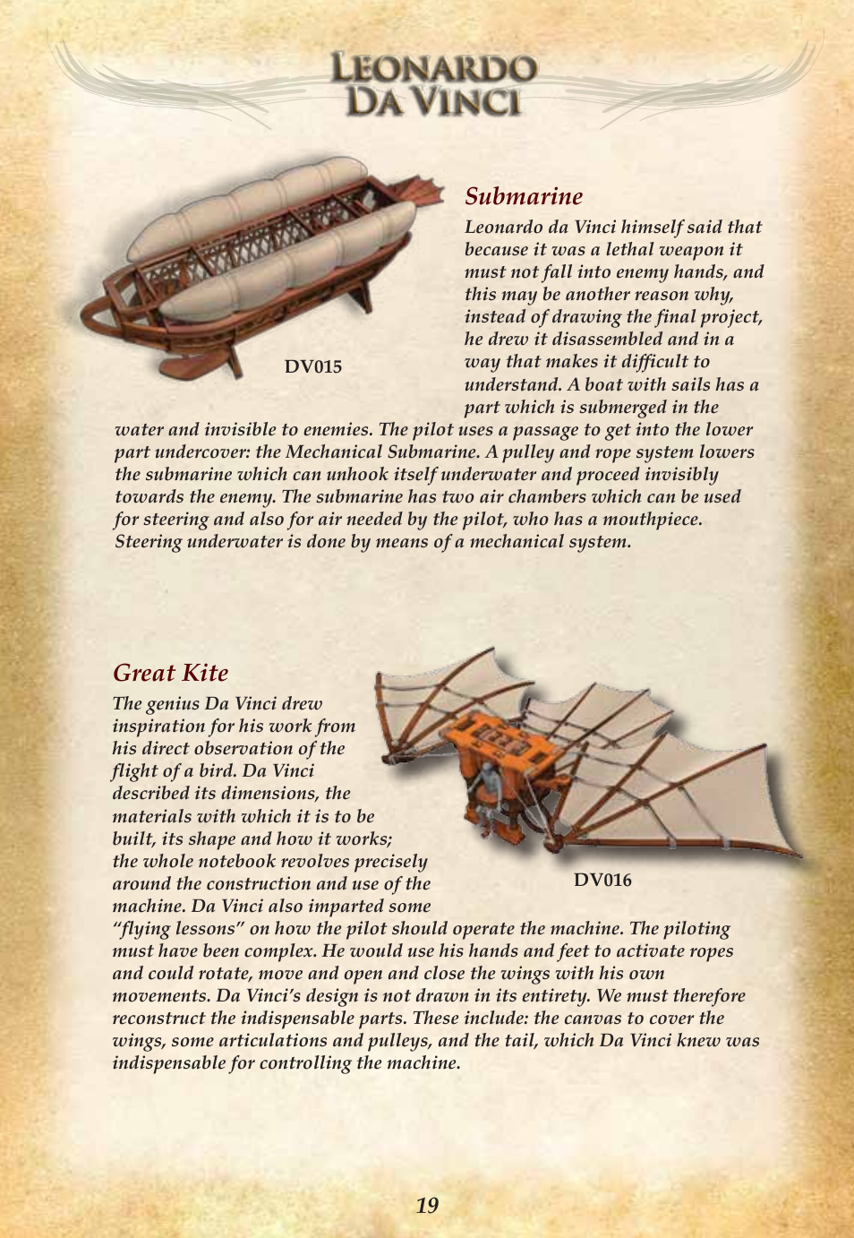 Great kite, Submarine | Elenco Mechanical Butterfly User Manual | Page 21 / 24