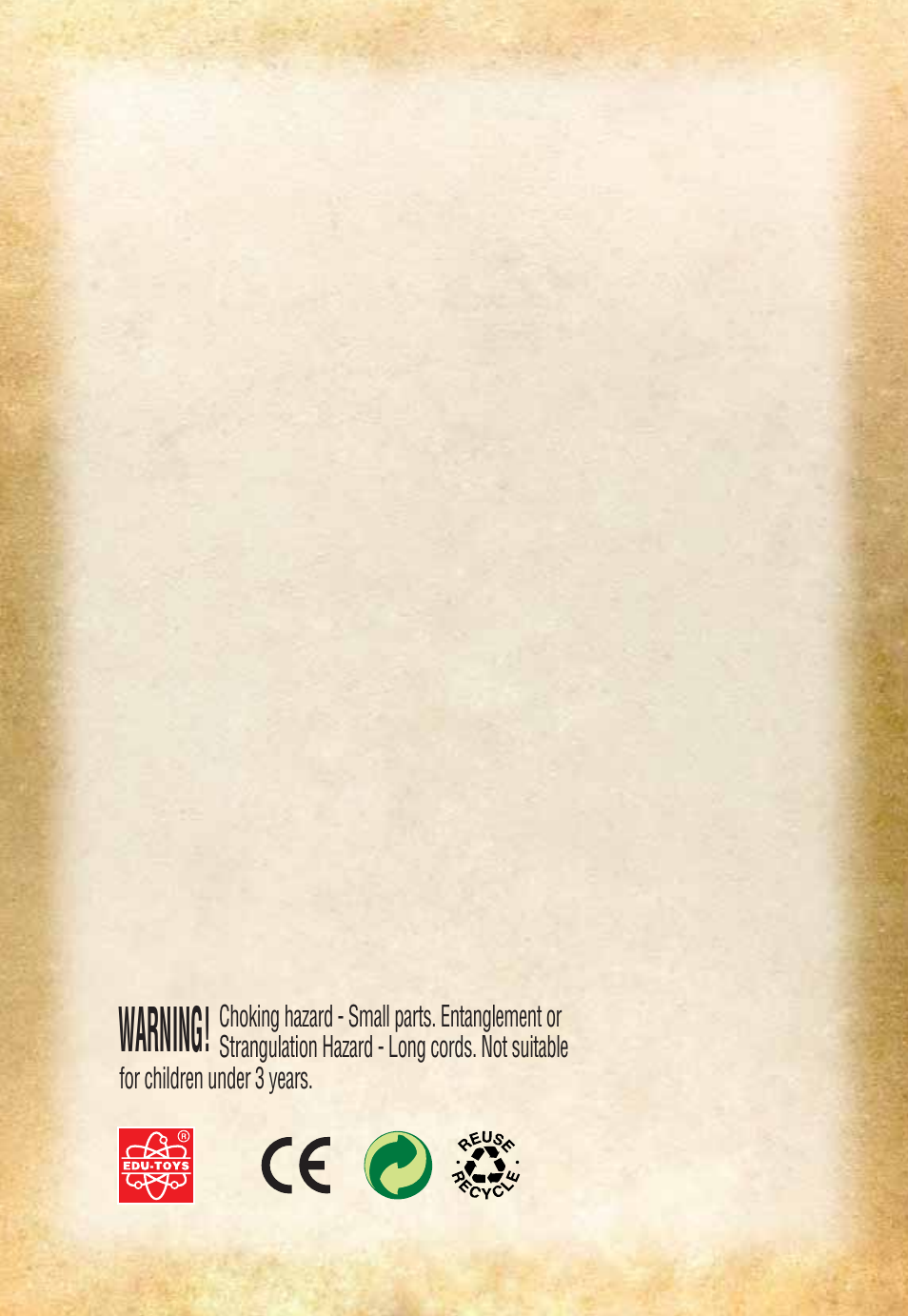 Warning | Elenco Great Kite User Manual | Page 23 / 24