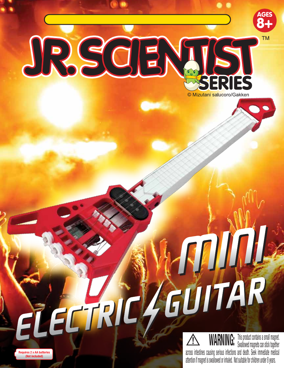 Elenco Mini Electric Guitar User Manual | 16 pages