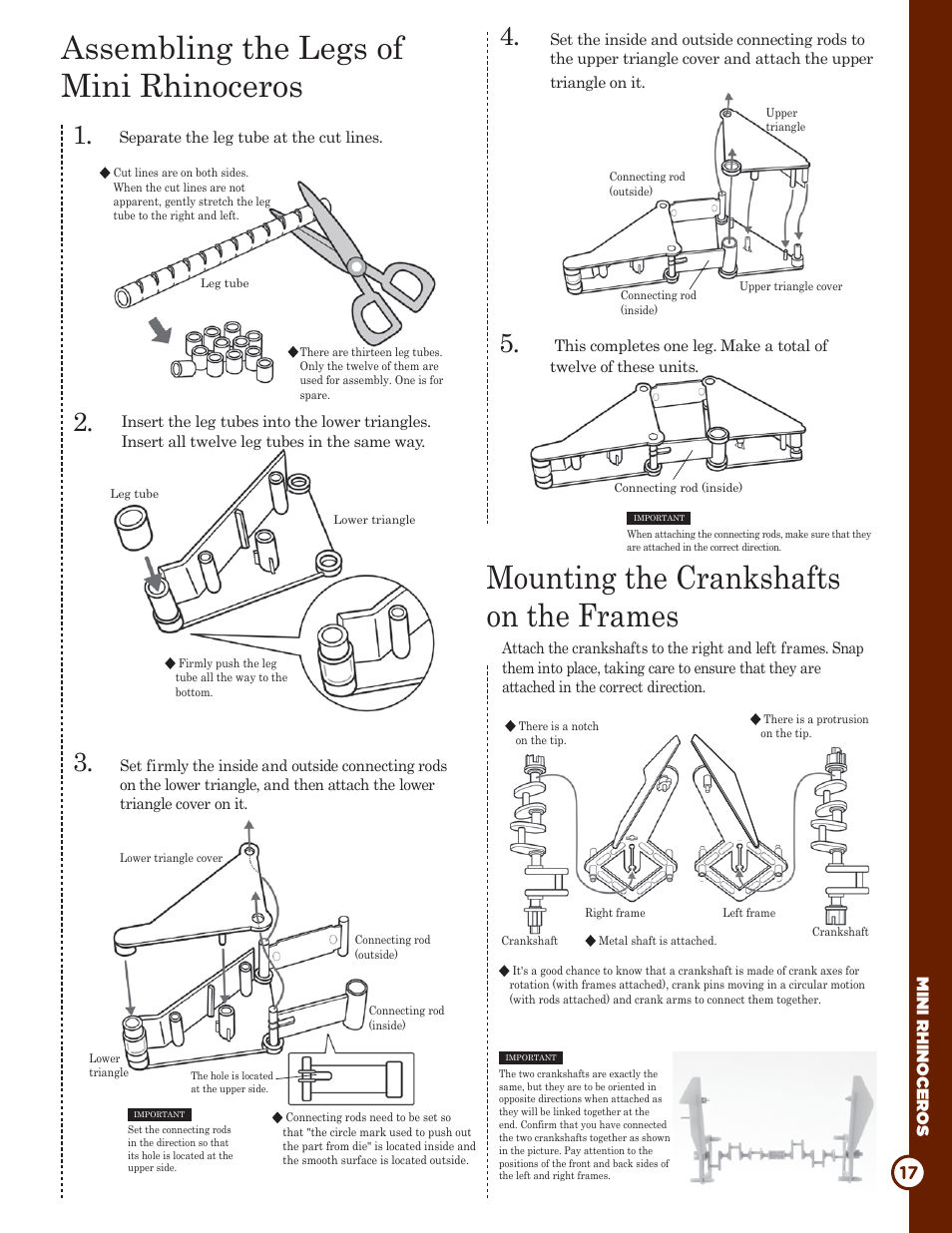 Elenco Rhinoceros Mini-Beest Kit User Manual | Page 17 / 24