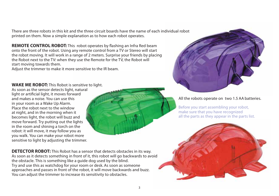 Elenco Robotics User Manual | Page 4 / 9