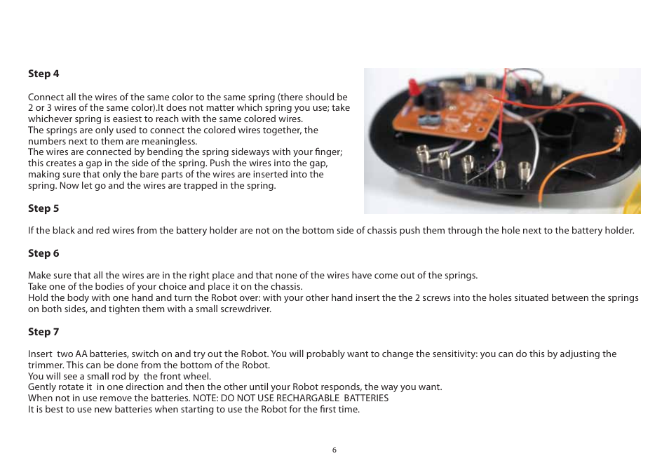 Elenco Robotics User Manual | Page 7 / 9