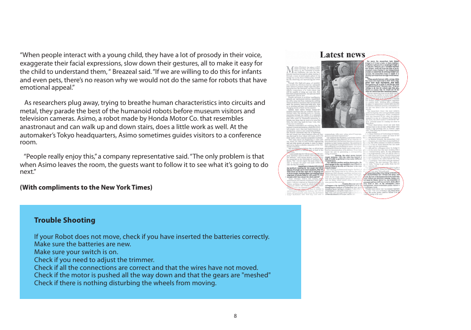 Elenco Robotics User Manual | Page 9 / 9