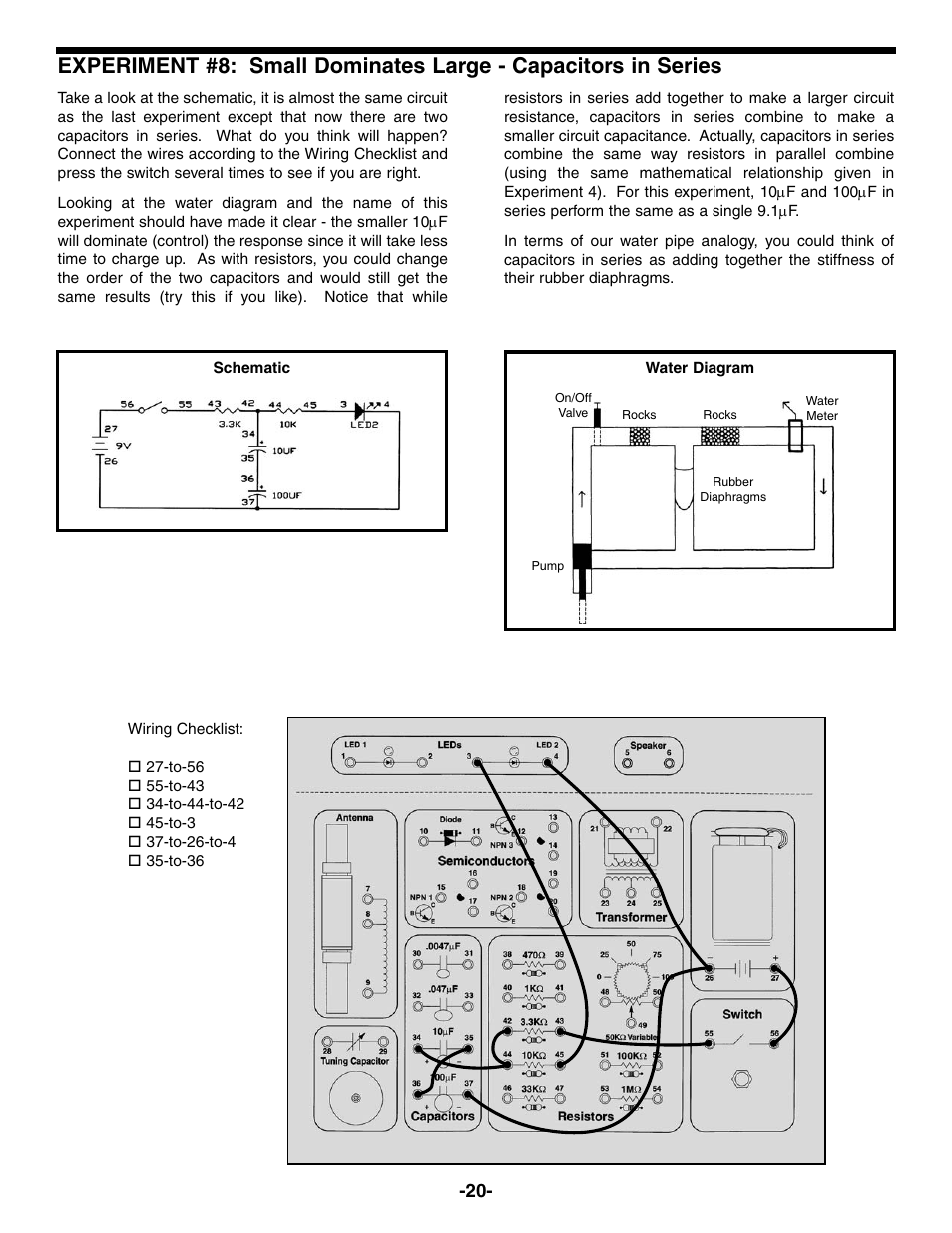 Elenco Electronic Playground 50-in-1 Experiments User Manual | Page 20 / 72