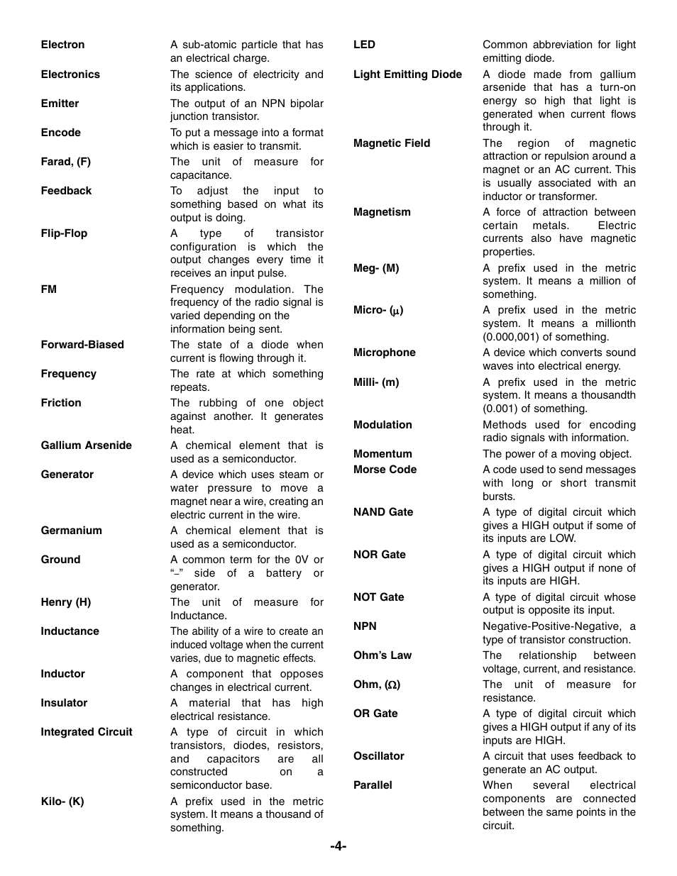 Elenco Electronic Playground 50-in-1 Experiments User Manual | Page 4 / 72