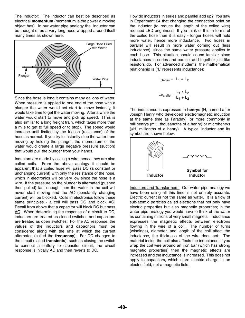 Elenco Electronic Playground 50-in-1 Experiments User Manual | Page 40 / 72
