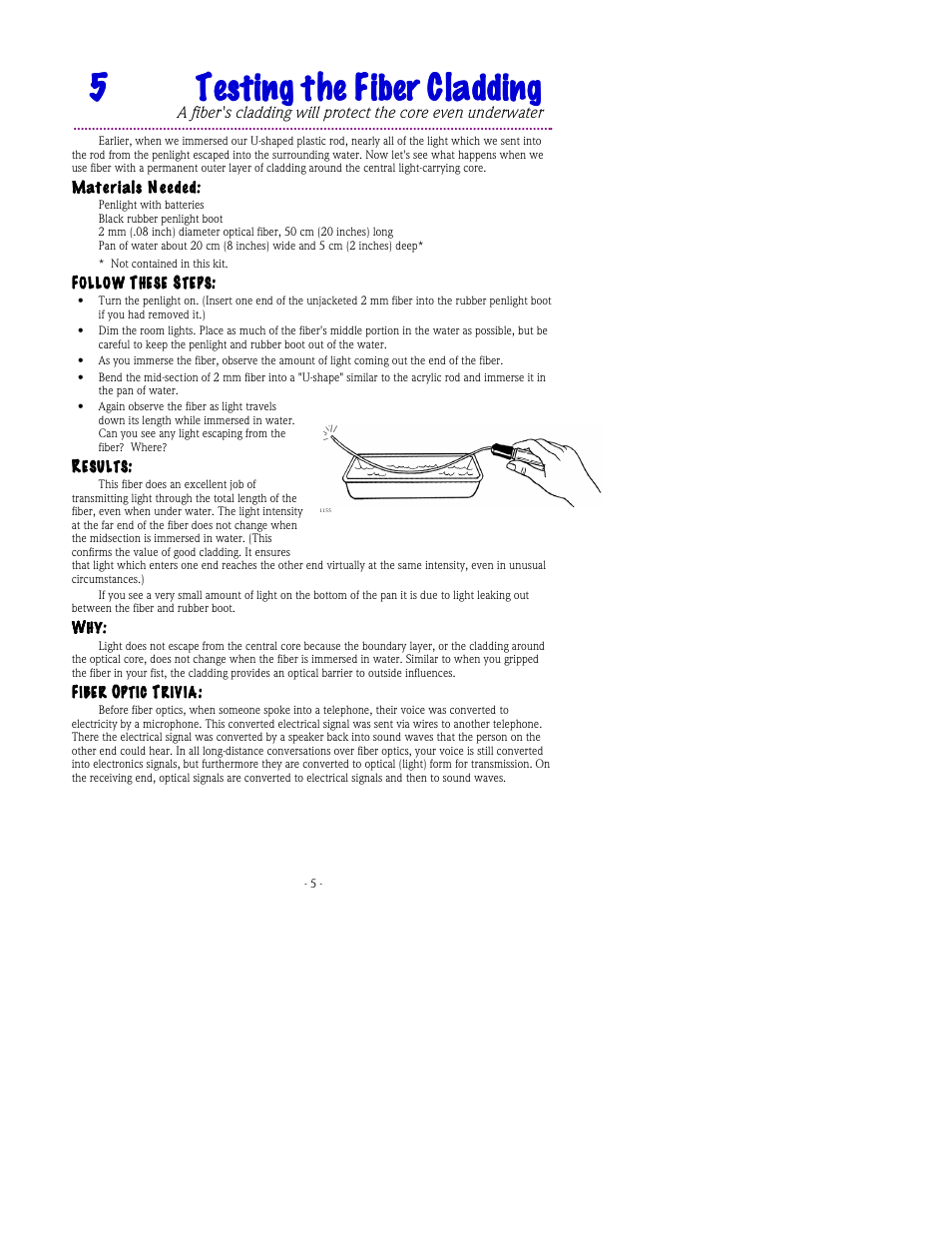Elenco Fiber Optics Voice Data Kit User Manual | Page 10 / 30