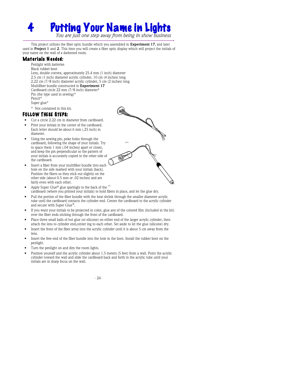 Elenco Fiber Optics Voice Data Kit User Manual | Page 29 / 30