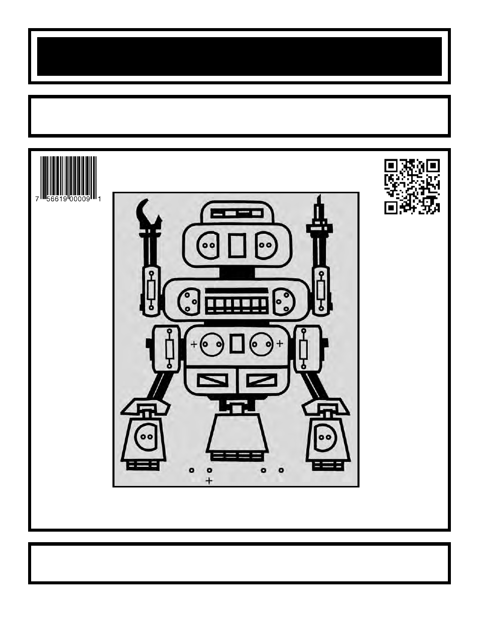 Elenco LED Robot Blinker User Manual | 8 pages