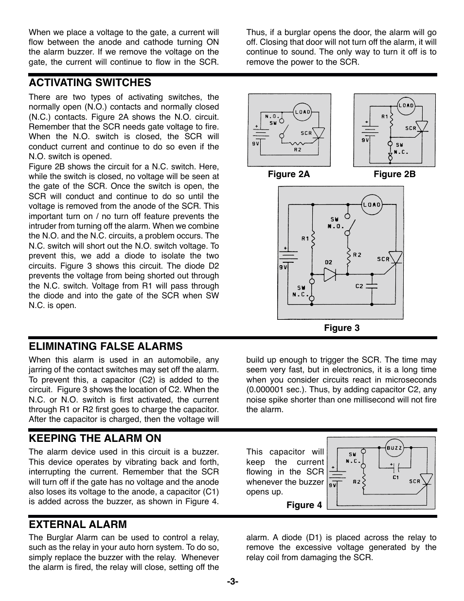Elenco Burglar Alarm User Manual | Page 4 / 8