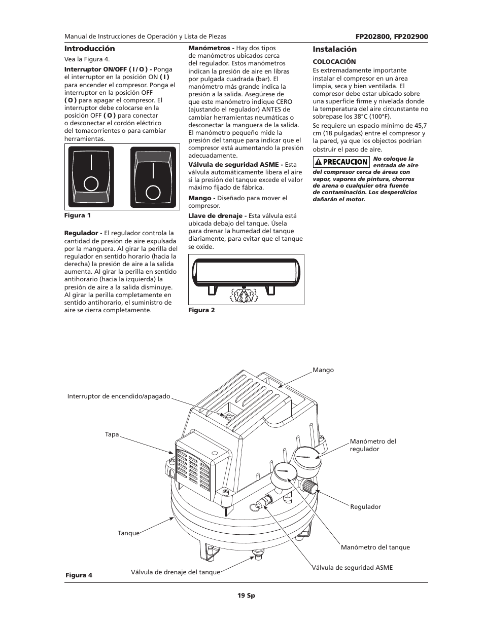 Campbell Hausfeld IN614206AV User Manual | Page 19 / 24