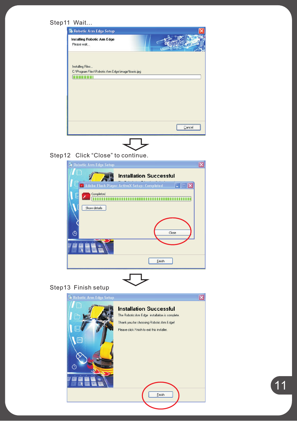 Elenco USB Interface for Robotic Arm Edge User Manual | Page 14 / 44