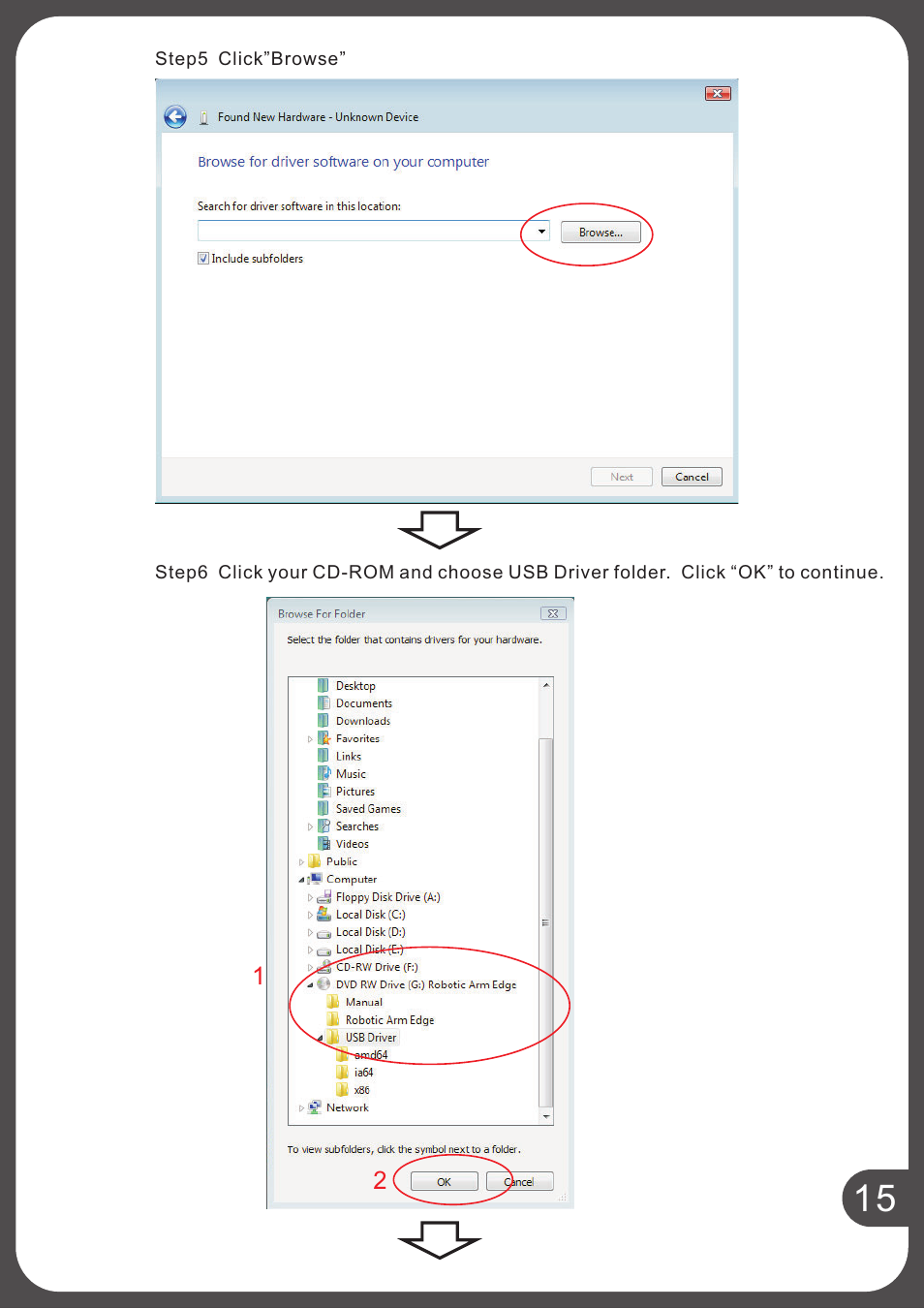 Elenco USB Interface for Robotic Arm Edge User Manual | Page 18 / 44
