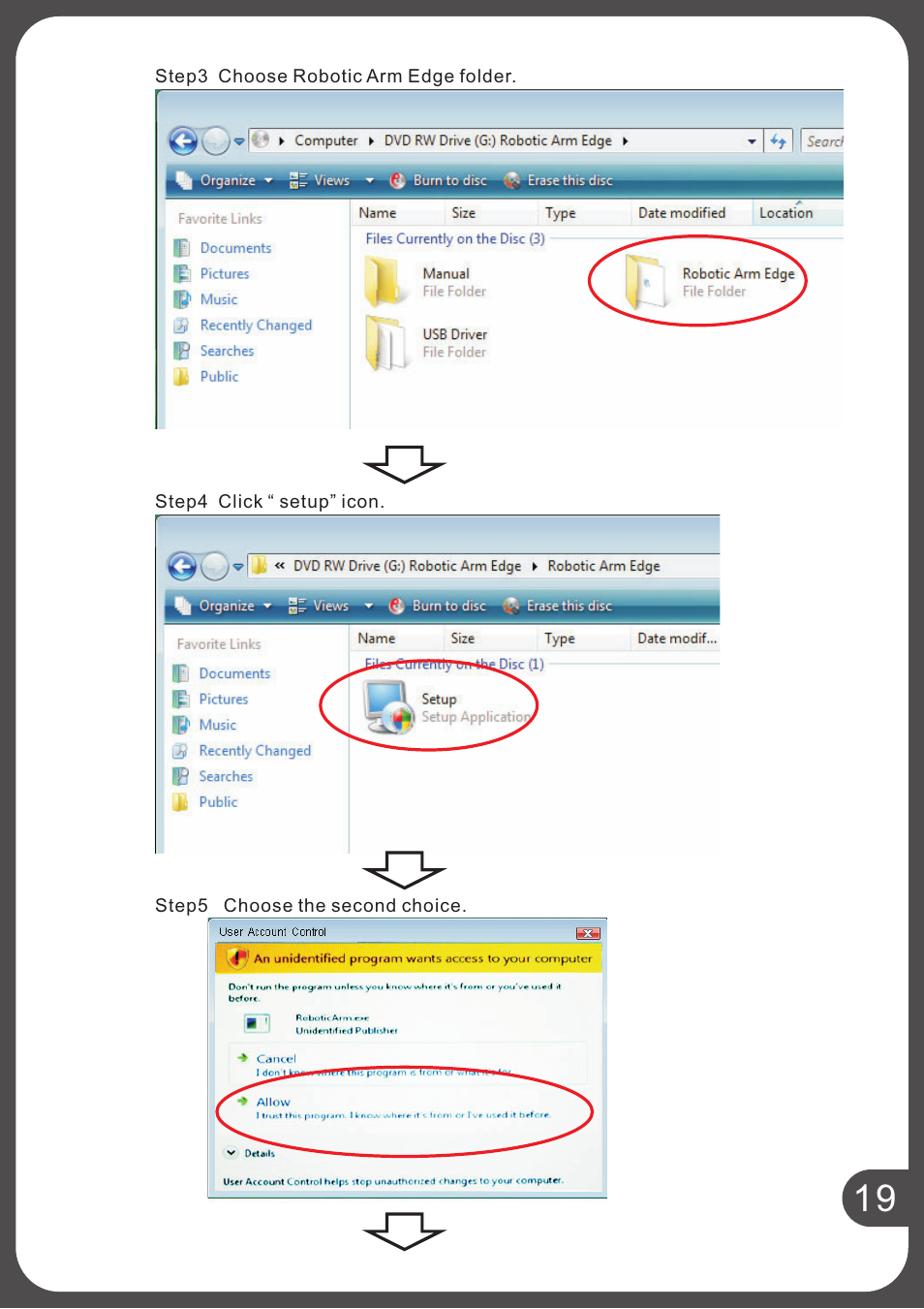 Elenco USB Interface for Robotic Arm Edge User Manual | Page 22 / 44