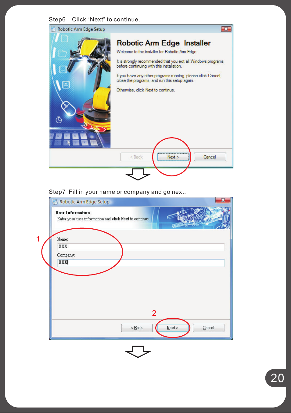 Elenco USB Interface for Robotic Arm Edge User Manual | Page 23 / 44