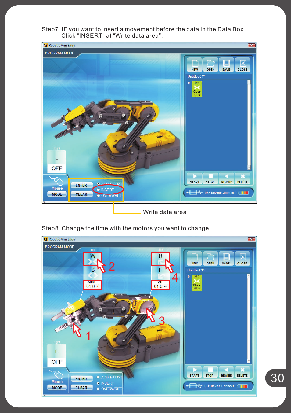 Elenco USB Interface for Robotic Arm Edge User Manual | Page 33 / 44