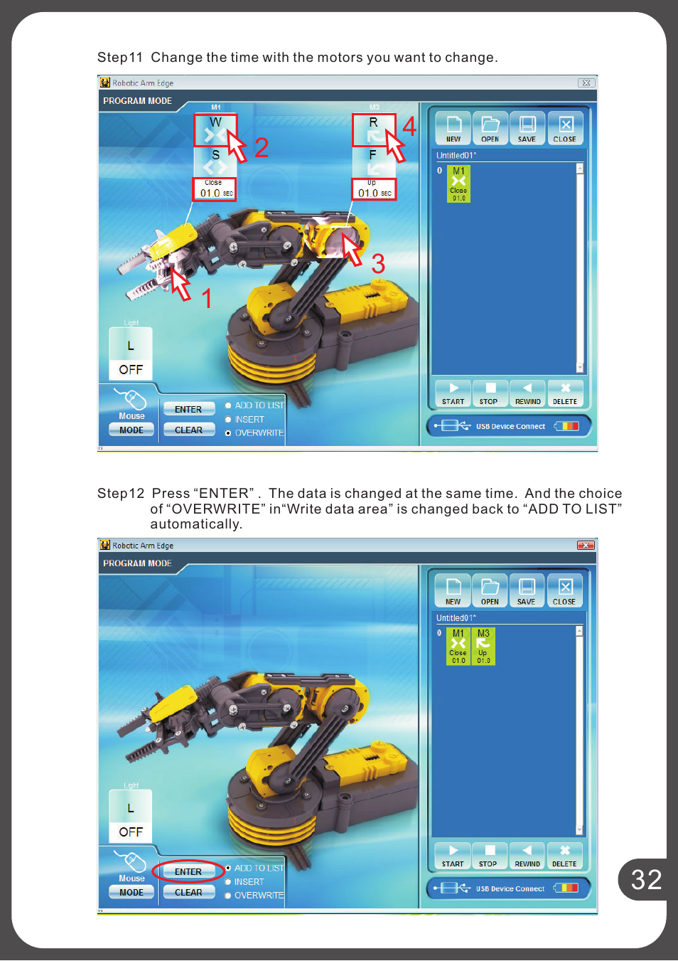 Elenco USB Interface for Robotic Arm Edge User Manual | Page 35 / 44