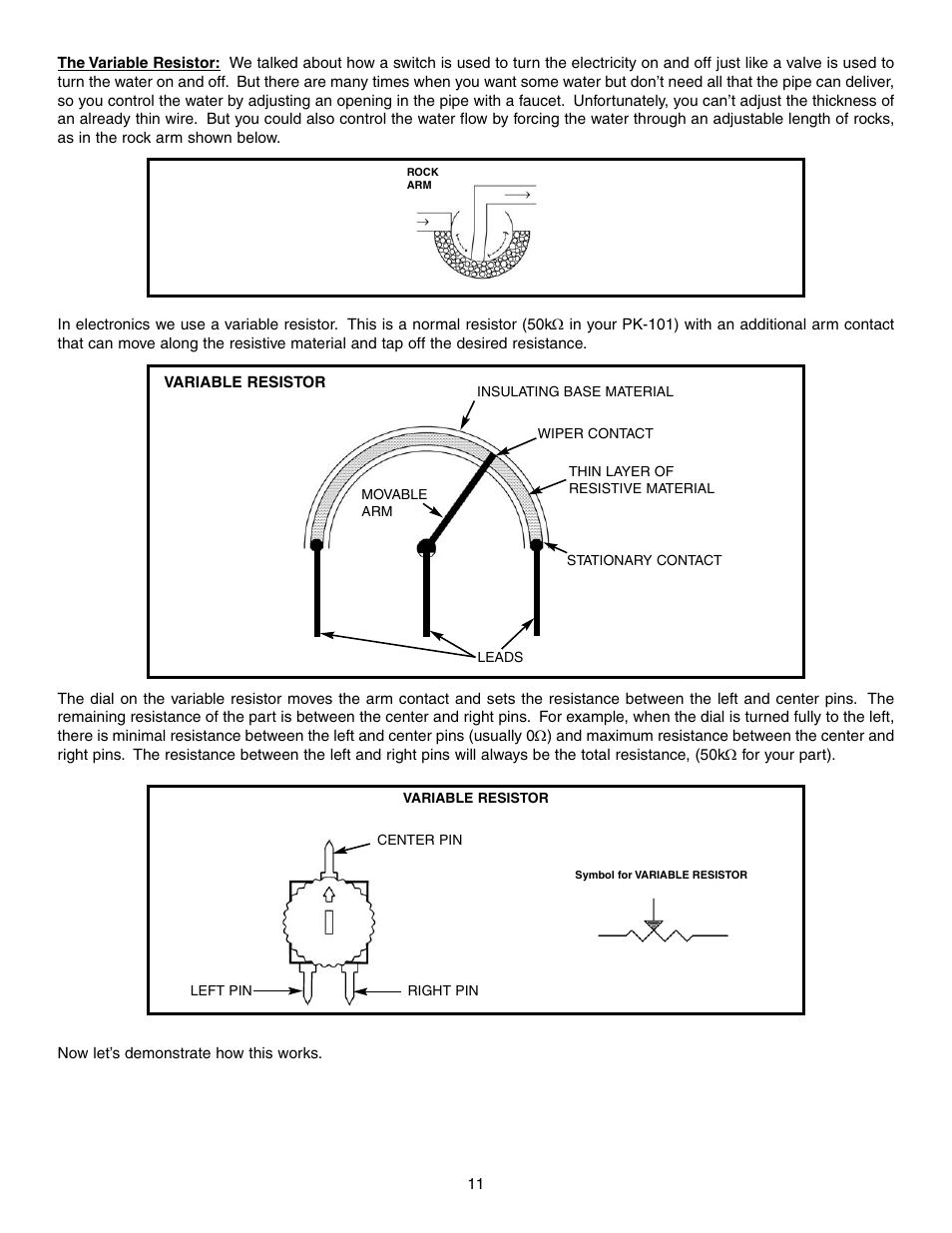 Elenco Basic Electronic Experiments User Manual | Page 11 / 72