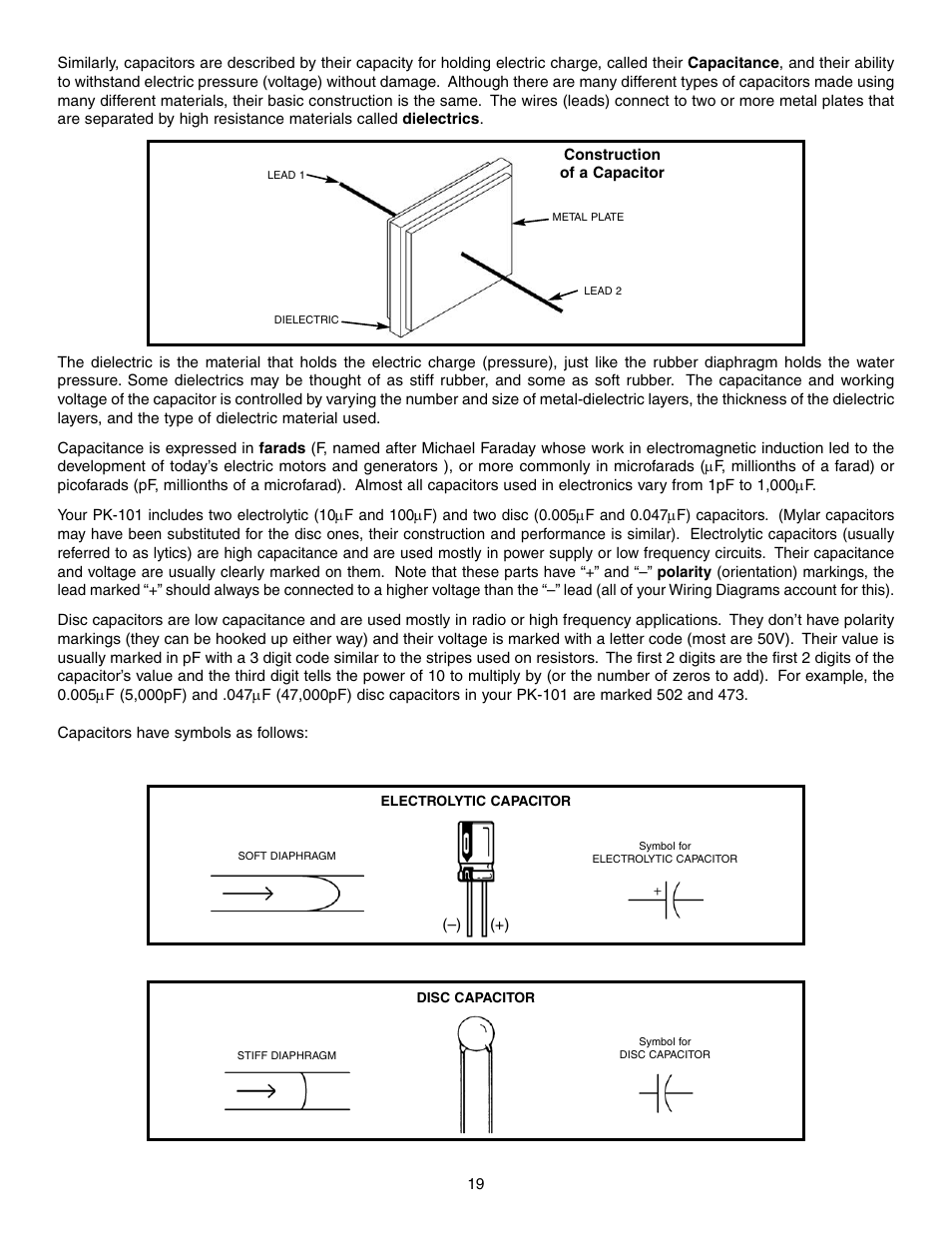Elenco Basic Electronic Experiments User Manual | Page 19 / 72