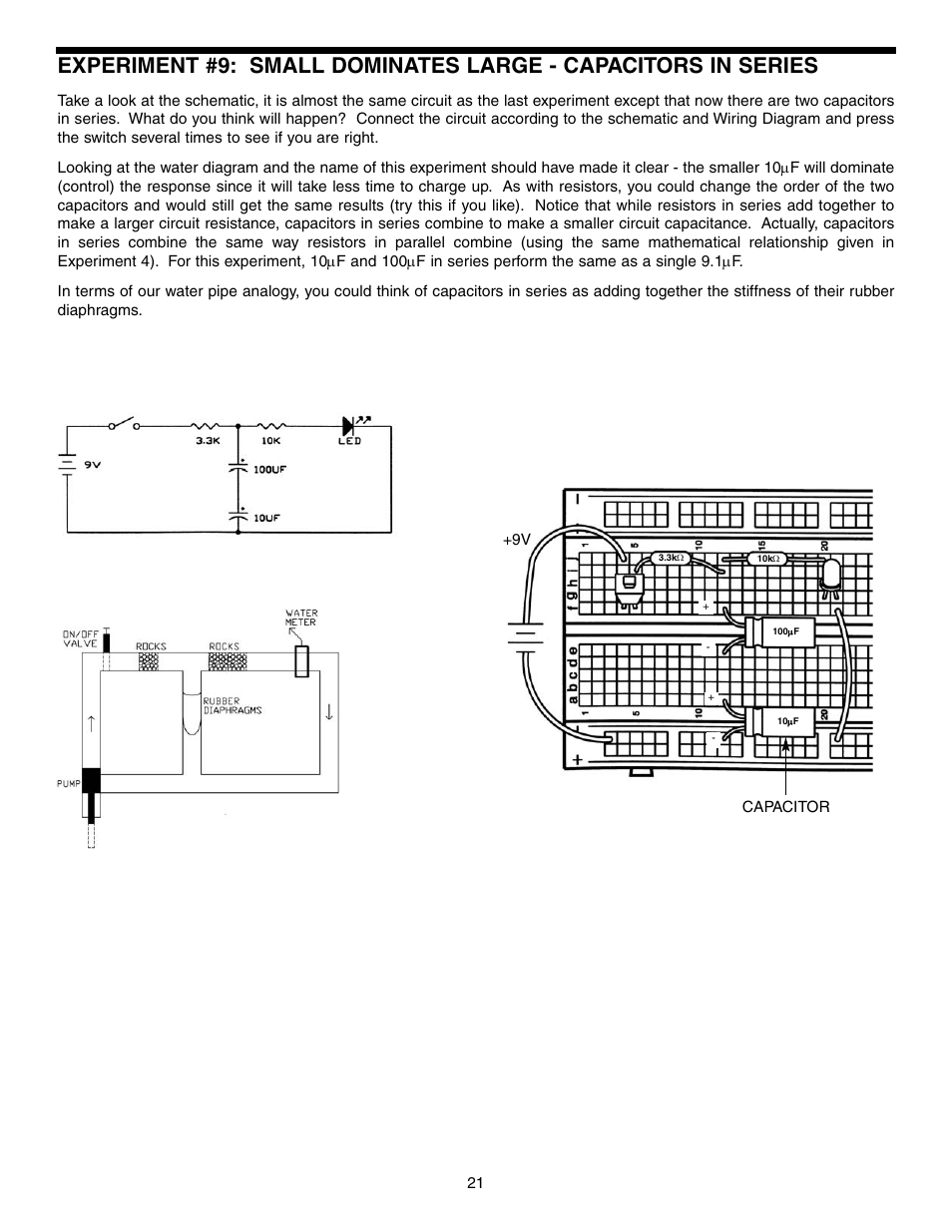 Elenco Basic Electronic Experiments User Manual | Page 21 / 72