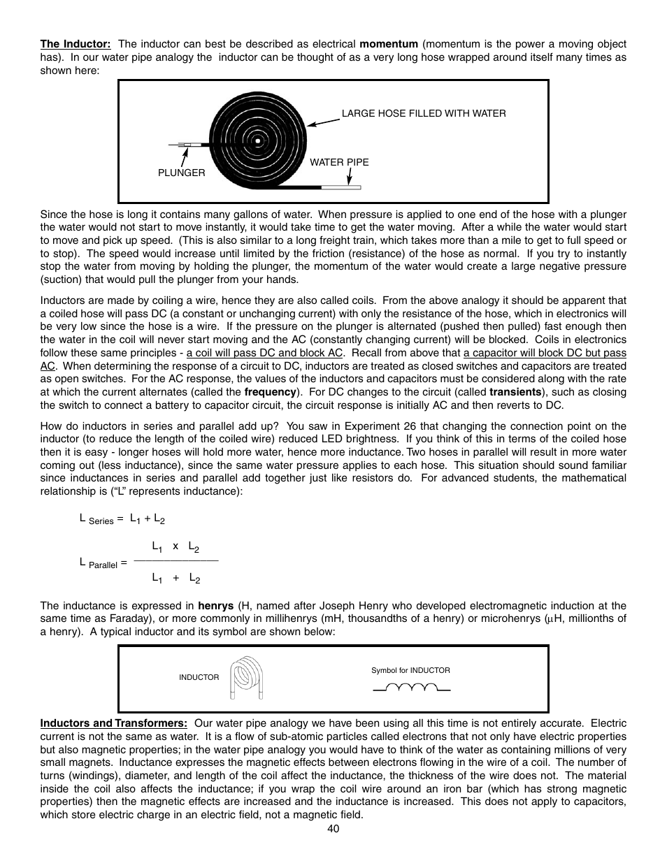 Elenco Basic Electronic Experiments User Manual | Page 40 / 72