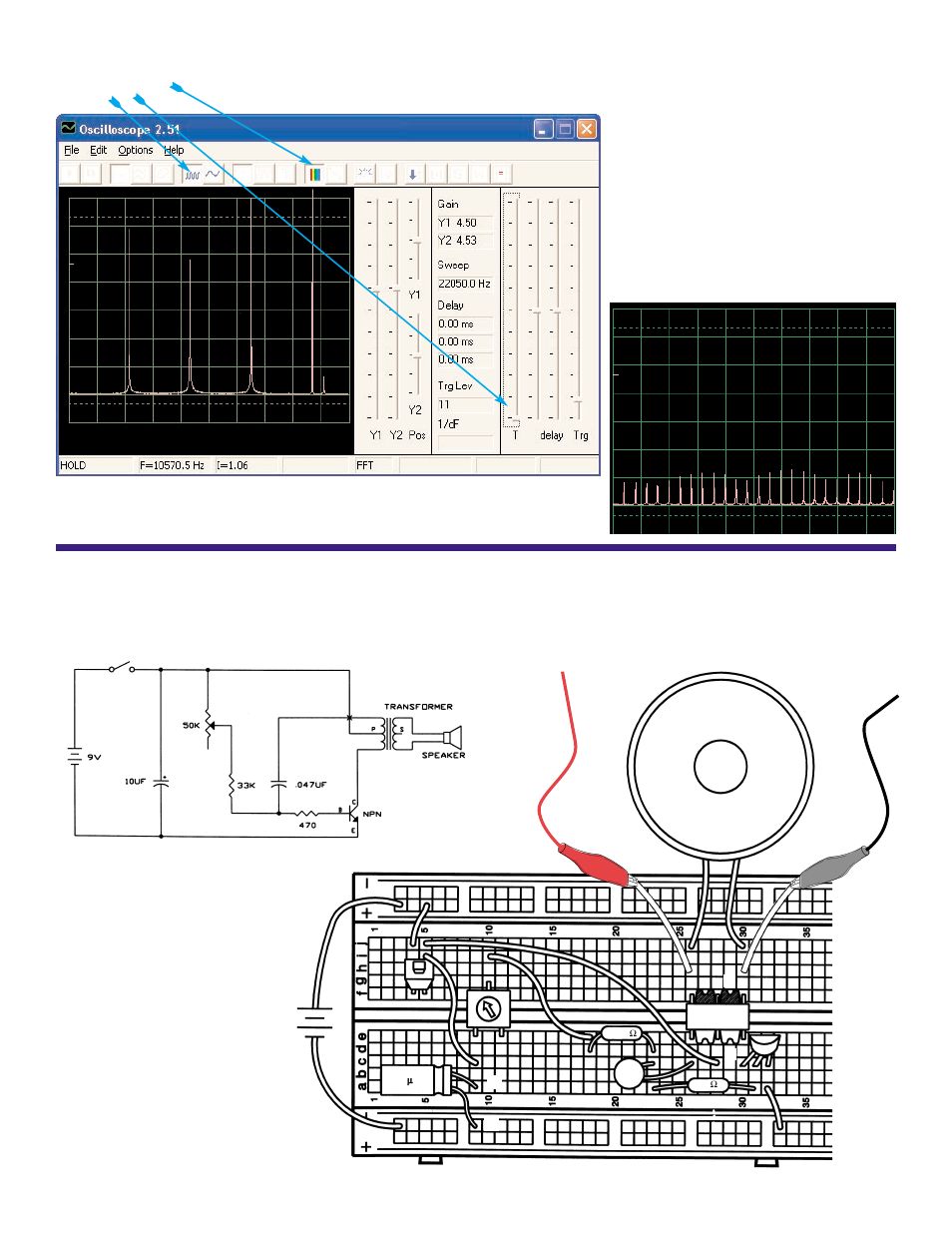 Project pc4, Space gun pc | Elenco PK101 w/ Computer Interface User Manual | Page 16 / 27