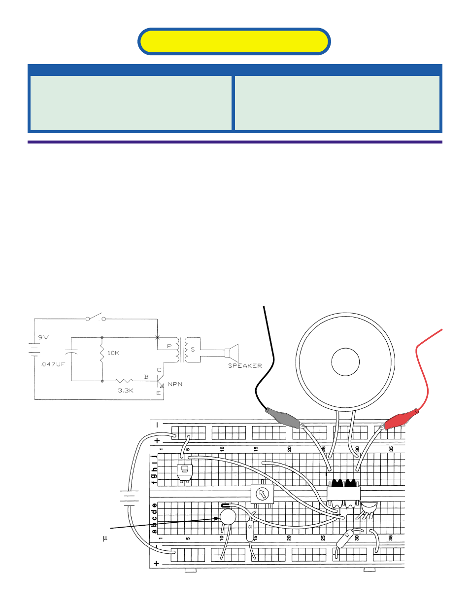 Project pc1, Pitch, Project listings | Elenco PK101 w/ Computer Interface User Manual | Page 7 / 27