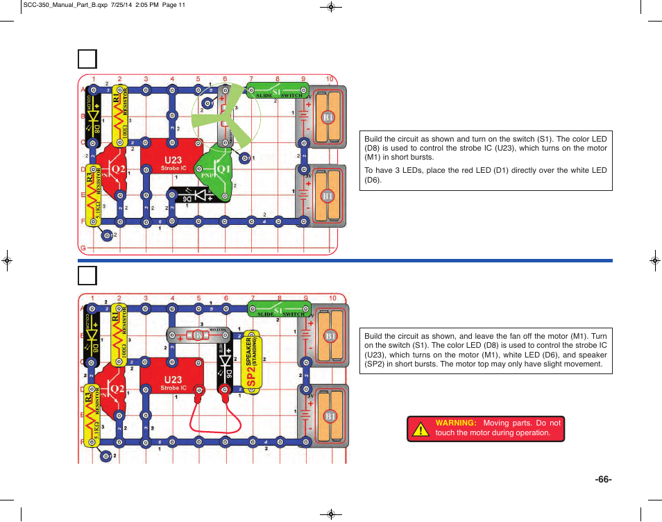 Elenco Snap Circuits® Deluxe Sound & Light Combo User Manual | Page 67 / 168