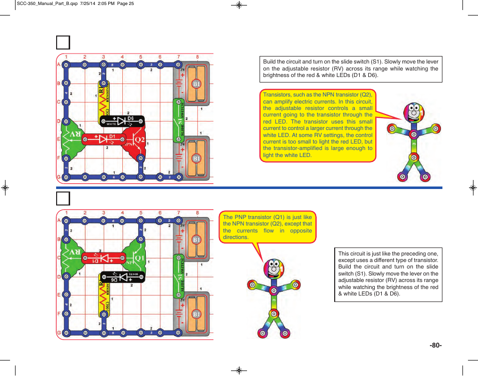 Elenco Snap Circuits® Deluxe Sound & Light Combo User Manual | Page 81 / 168