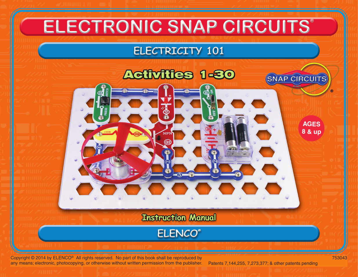 Elenco Snap Circuits® Home Learning User Manual | 48 pages