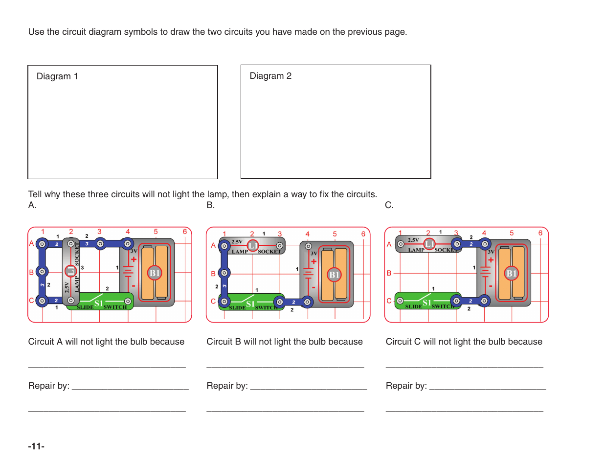 Elenco Snap Circuits® Home Learning User Manual | Page 12 / 48