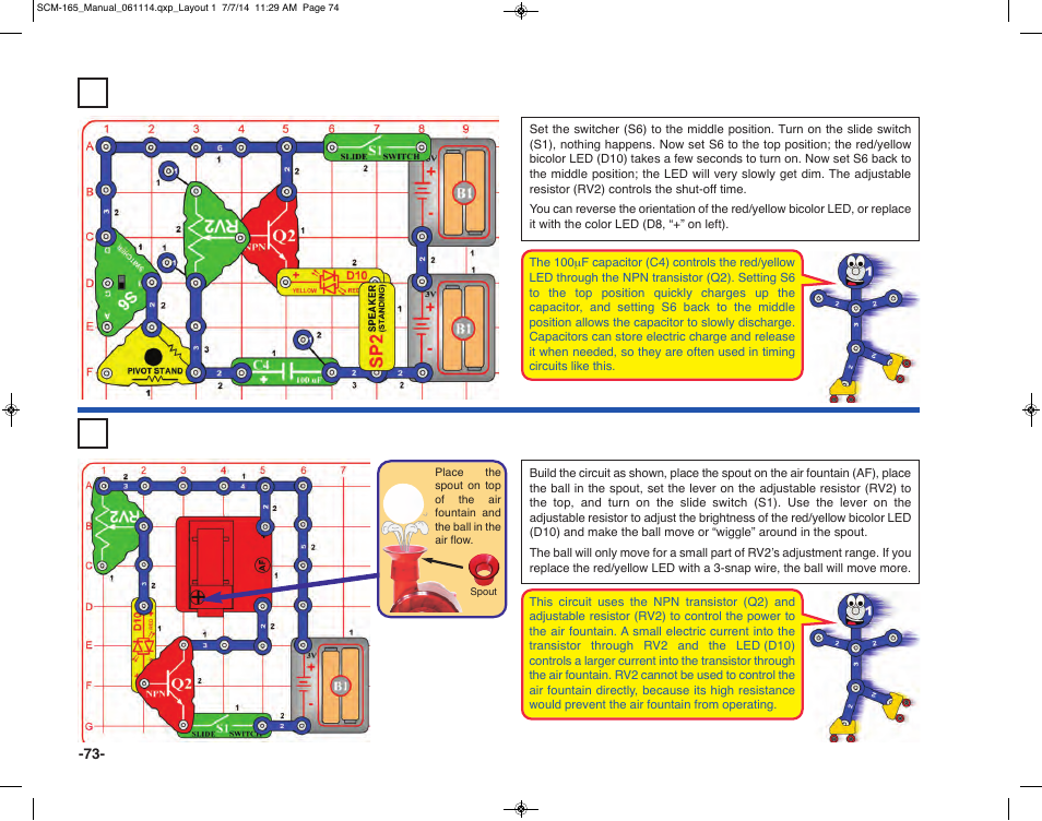 Elenco Snap Circuits Motion User Manual | Page 74 / 84