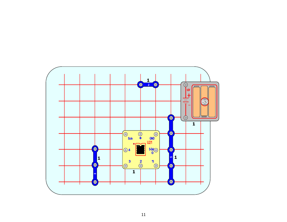 Building the micro controller circuit | Elenco Snap Circuits SnapMicro ® I Standard User Manual | Page 12 / 87