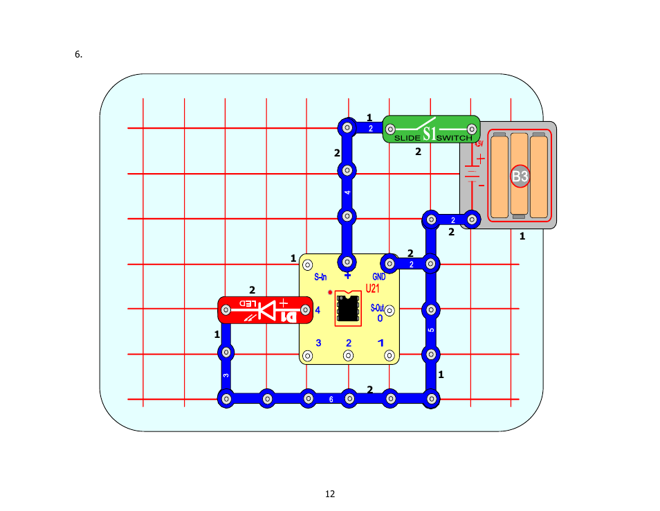 Elenco Snap Circuits SnapMicro ® I Standard User Manual | Page 13 / 87