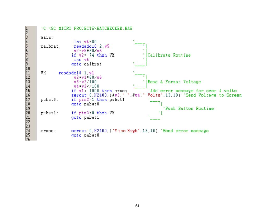 Elenco Snap Circuits SnapMicro ® I Standard User Manual | Page 62 / 87