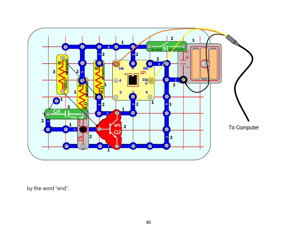 Elenco Snap Circuits SnapMicro ® I Standard User Manual | Page 81 / 87