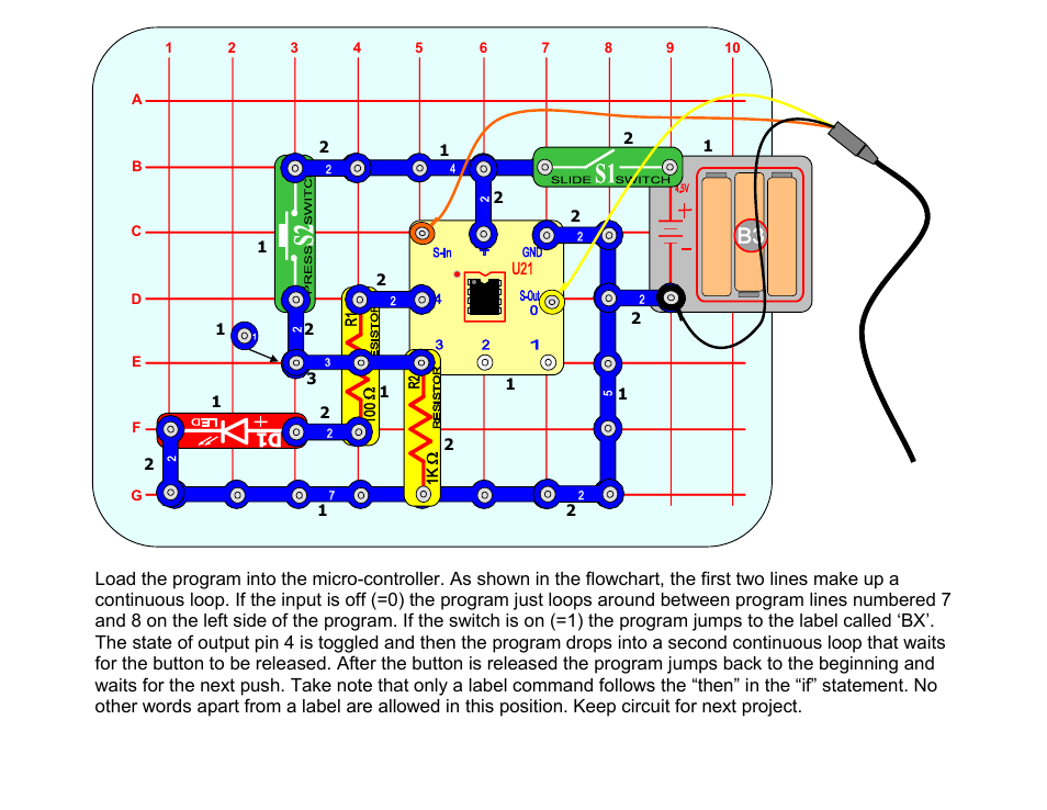 Elenco Snap Circuits SnapMicro I Deluxe ® User Manual | Page 39 / 86