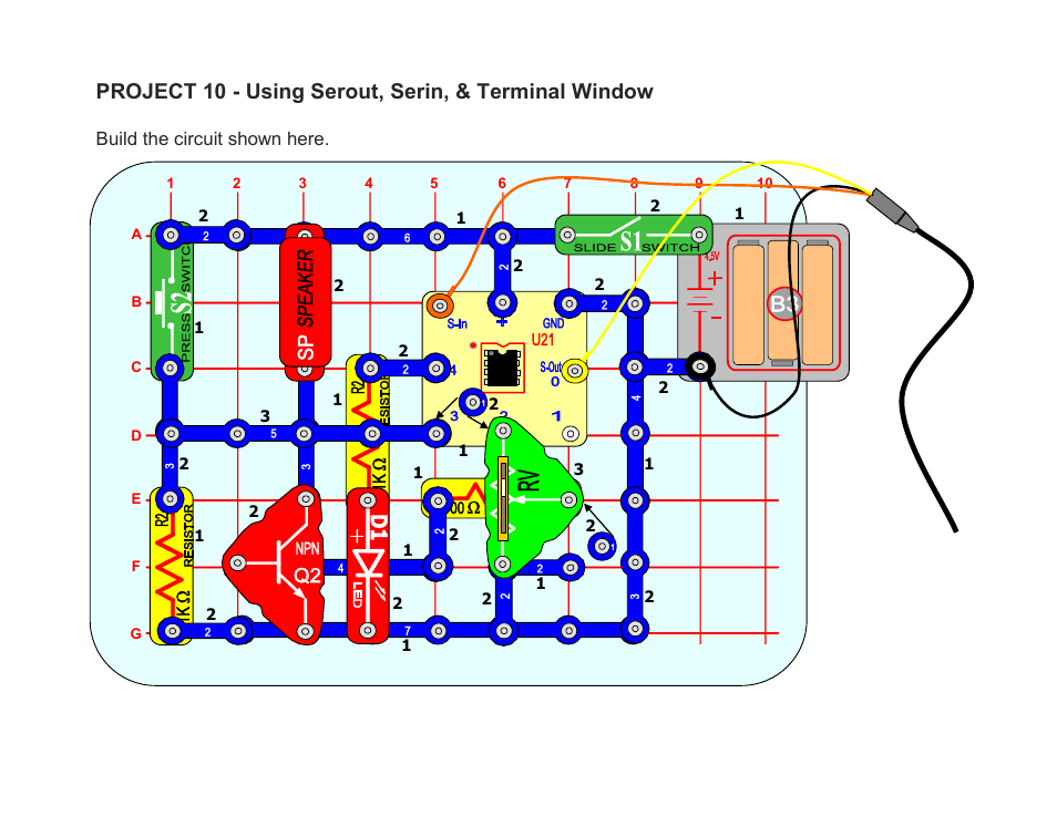 Elenco Snap Circuits SnapMicro I Deluxe ® User Manual | Page 45 / 86