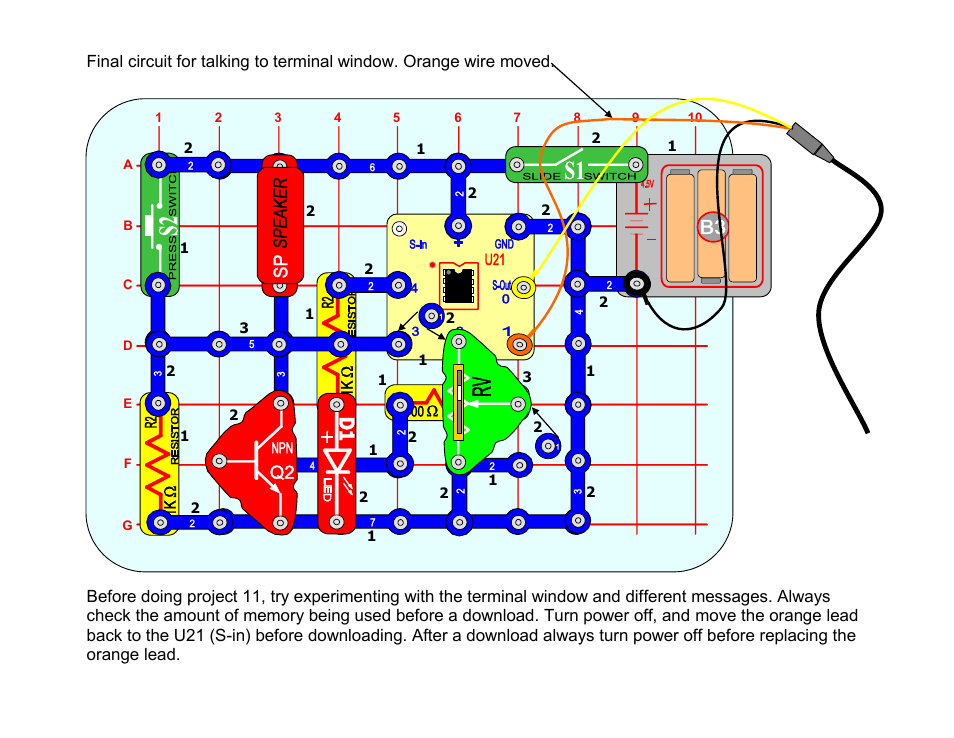 Elenco Snap Circuits SnapMicro I Deluxe ® User Manual | Page 47 / 86