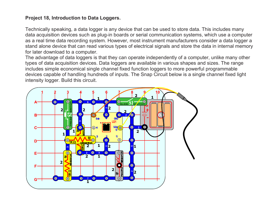 Elenco Snap Circuits SnapMicro I Deluxe ® User Manual | Page 64 / 86