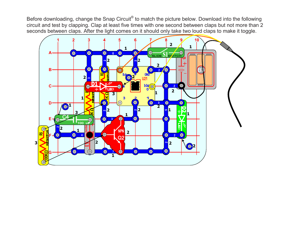 Elenco Snap Circuits SnapMicro I Deluxe ® User Manual | Page 85 / 86