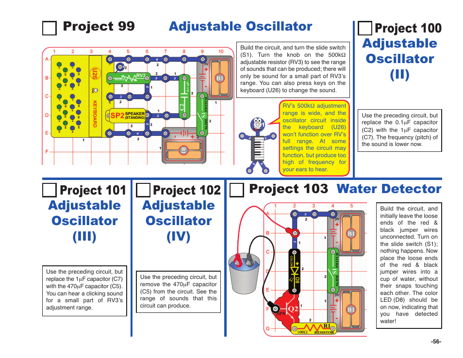 Elenco Snap Circuits SOUND ® User Manual | Page 57 / 88