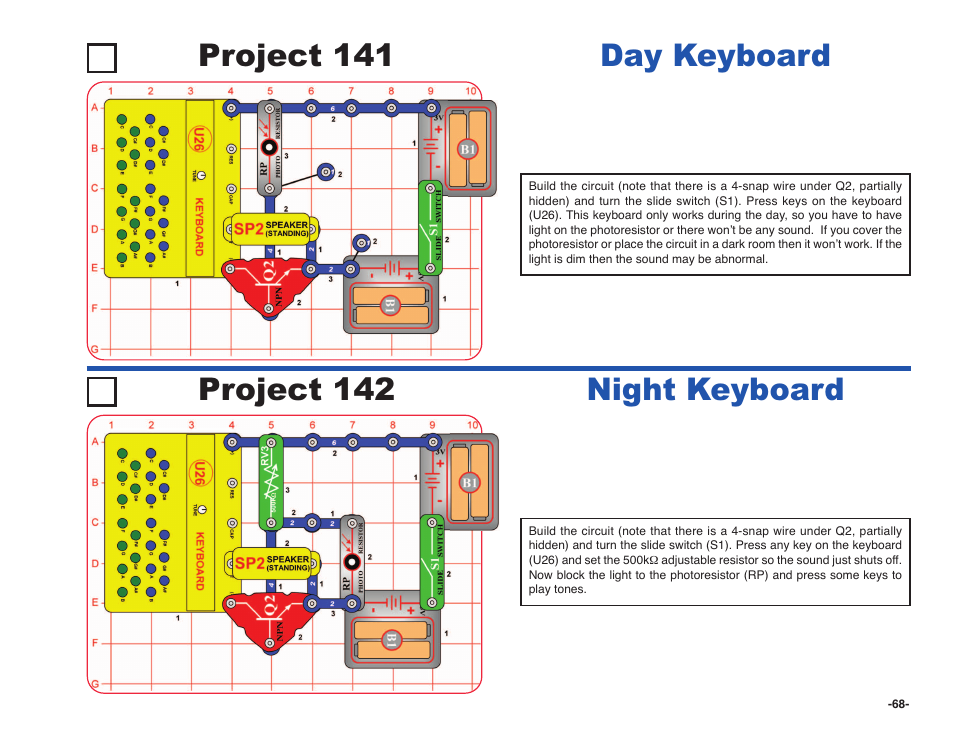 Elenco Snap Circuits SOUND ® User Manual | Page 69 / 88