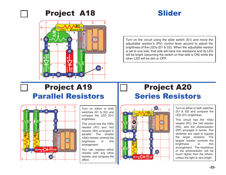 Elenco Snap Circuits XP ® User Manual | Page 23 / 64