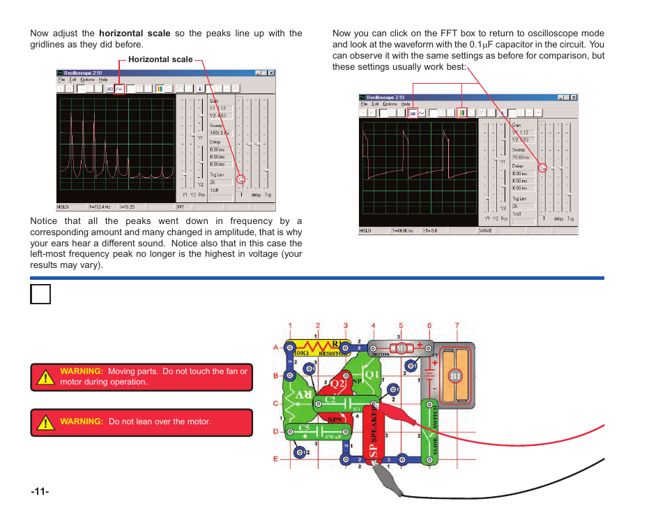 Project #pc2, Screaming fan pc | Elenco Upgrade Kit SC100 to SC750 User Manual | Page 240 / 288