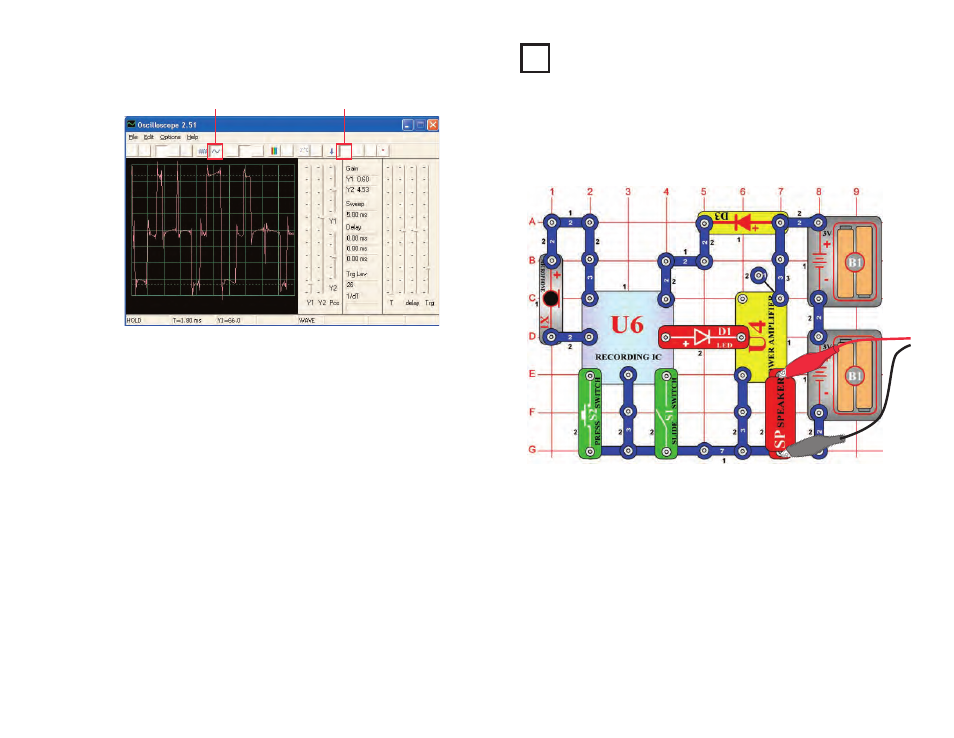 Project #pc41 power amplifier playing music ic | Elenco Upgrade Kit SC300 to SC750 User Manual | Page 199 / 212