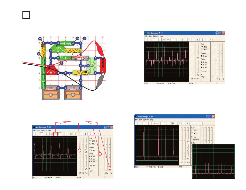 Project #pc65 siren pc | Elenco Upgrade Kit SC300 to SC750 User Manual | Page 207 / 212