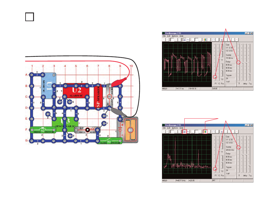 Project #pc16 symphony of sounds pc | Elenco Upgrade Kit SC500 to SC750 User Manual | Page 117 / 148