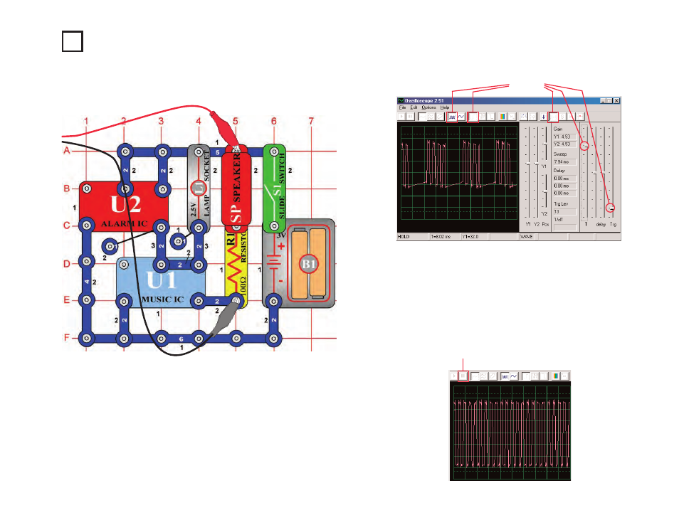 Project #pc18 periodic sounds pc | Elenco Upgrade Kit SC500 to SC750 User Manual | Page 119 / 148